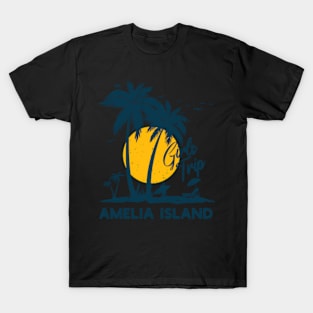 Amelia Island California Grils Trip Beach T-Shirt